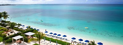 Aerial view of Turks & Caicos Islands