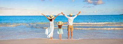 Man and woman on beach